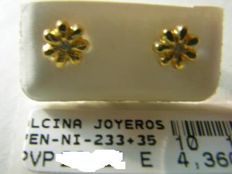 pendientes ni&ntilde;a
